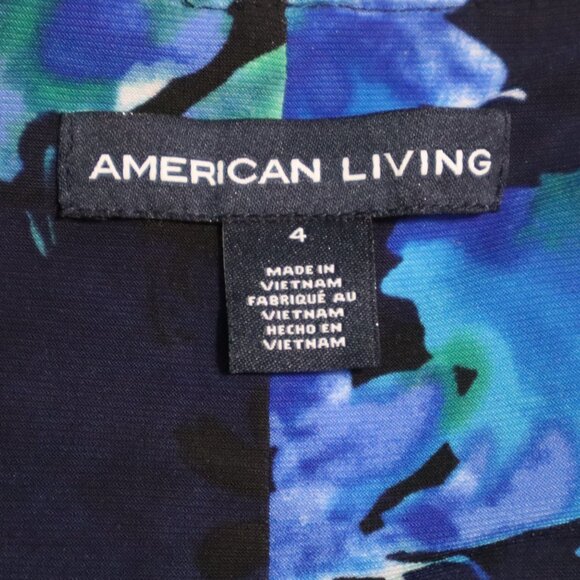 American Living Faux Wrap Dress - Picture 4 of 6